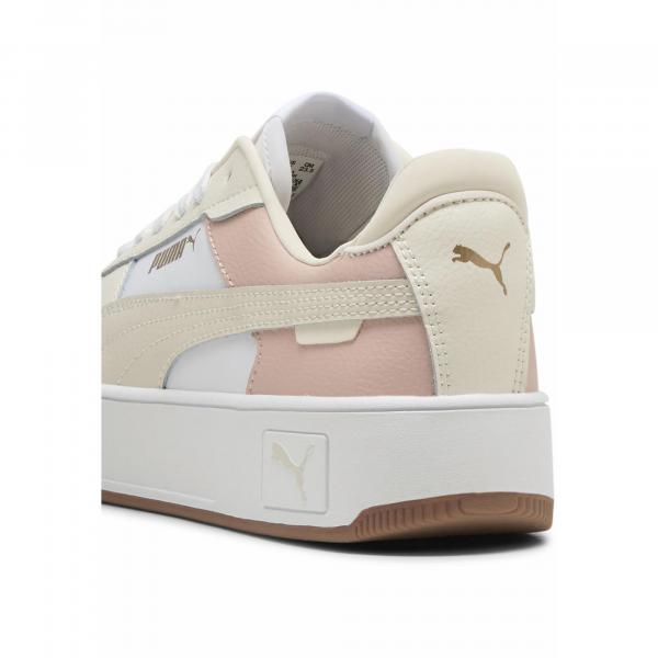 Sneakersy damskie Carina Street PUMA White Alpine Snow Frosted Ivory