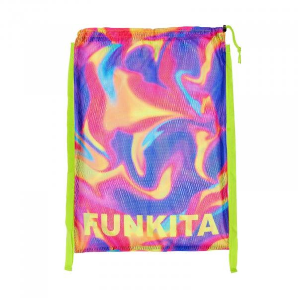 Worek treningowy szkolny Funkita Mesh Gear Summer Swirl