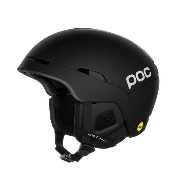 Kask narciarski Poc Obex Mips czarny matowy - M/L