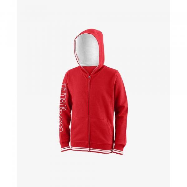 Bluza tenisowa dziecięca Wilson Team II FZ Hoody team