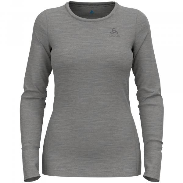 Koszulka damska Odlo BL TOP crew neck l/s MERINO 200