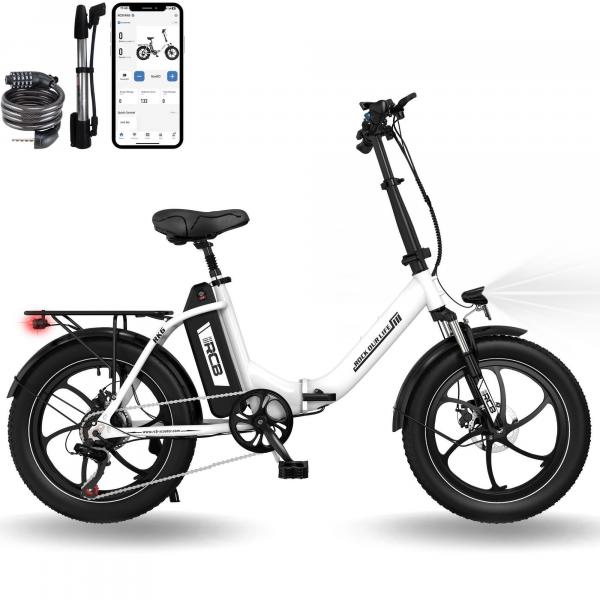 Rower elektryczny składany dla dorosłych 20'' E-Bike 36V 15,6Ah - RCB RK6