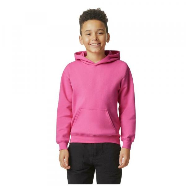 Bluza Dziecięca/dziecięca Softstyle Plain Fleece Midweight Hoodie