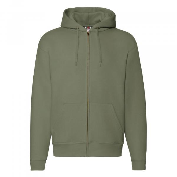 Bluza Męska Premium Z Pełnym Zamkiem Błyskawicznym