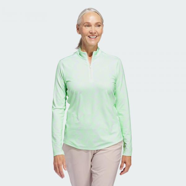 Półgolf Women's Ultimate365 Printed Quarter-Zip