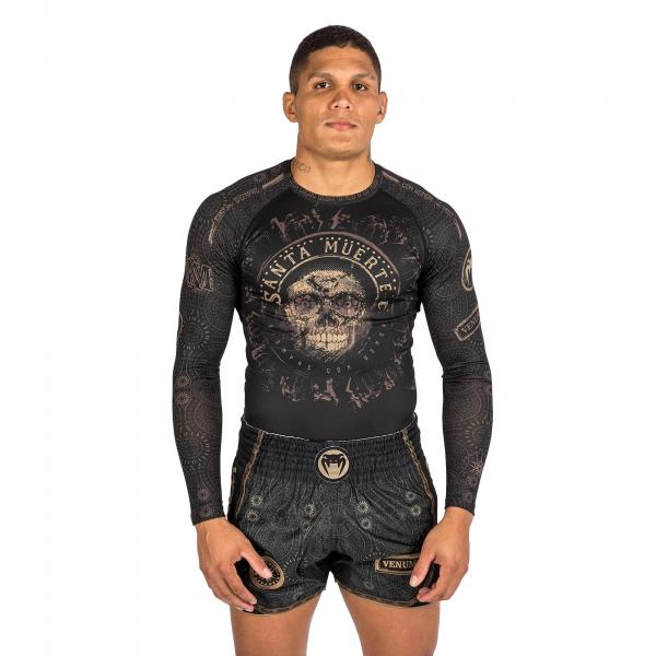 Rashguard longsleeve męski Venum Santa Muerte Dark Side