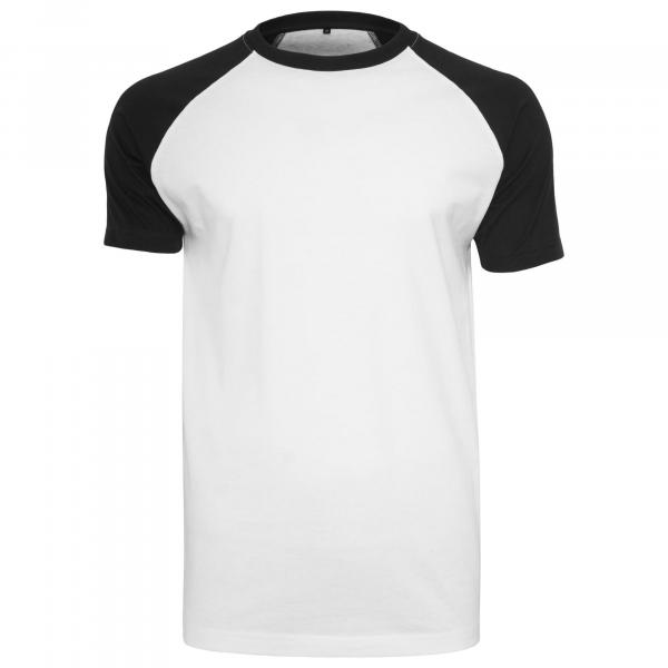 Kontrastowa Koszulka Raglan Unisex Dla Dorosłych