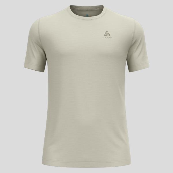 Koszulka męska ODLO Merino 160 BL Top - 100% wełna merino, krótki rękaw