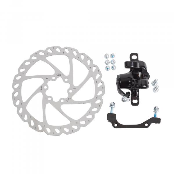 Hamulec tarczowy mechaniczny Hayes MX5 + tarcza 160 mm