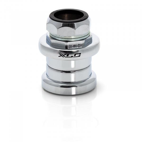 Chromowany zestaw słuchawkowy XLC HS-S01