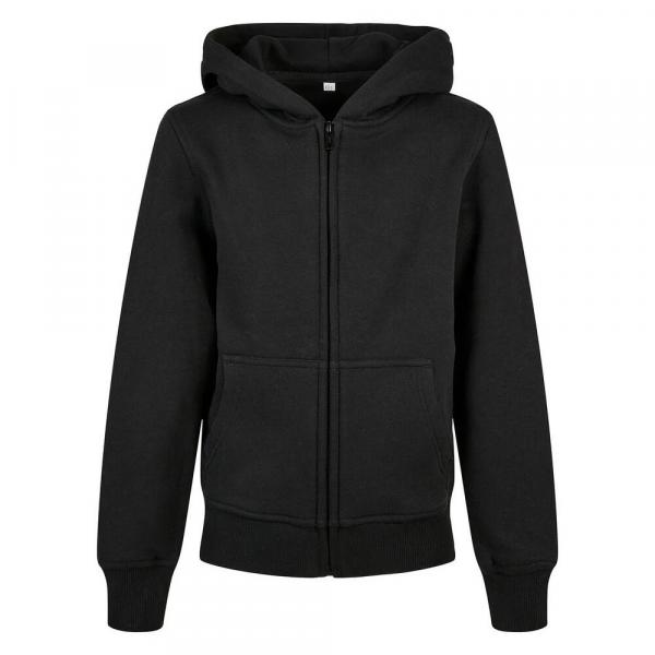 Bluza Dziecięca Basic Organic Z Pełnym Zamkiem Błyskawicznym