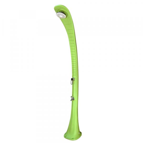 Prysznic ogrodowy solar Cobra 32L z obrotowym podkładem - PEHD - 217 cm