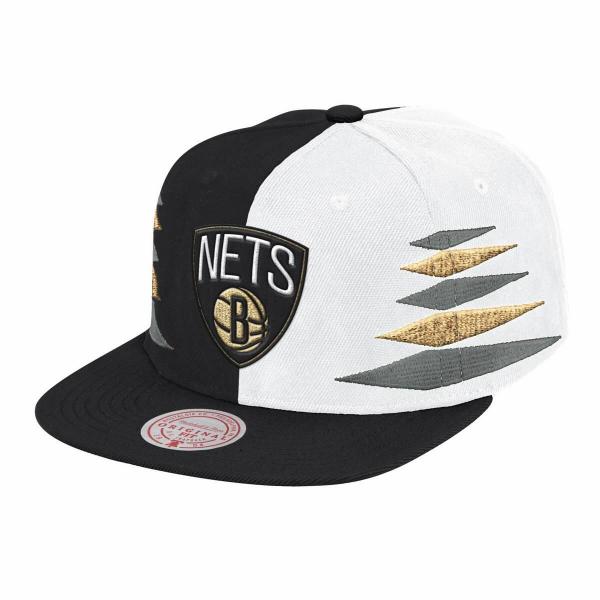 Czapka z daszkiem Mitchell & Ness NBA Diamond Cut Brooklyn HHSS1093-BNEYYPPPBKWH