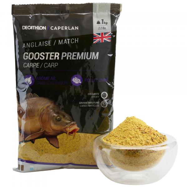 Zanęta na karpie CAPERLAN Gooster Premium Match Czosnek 1 kg