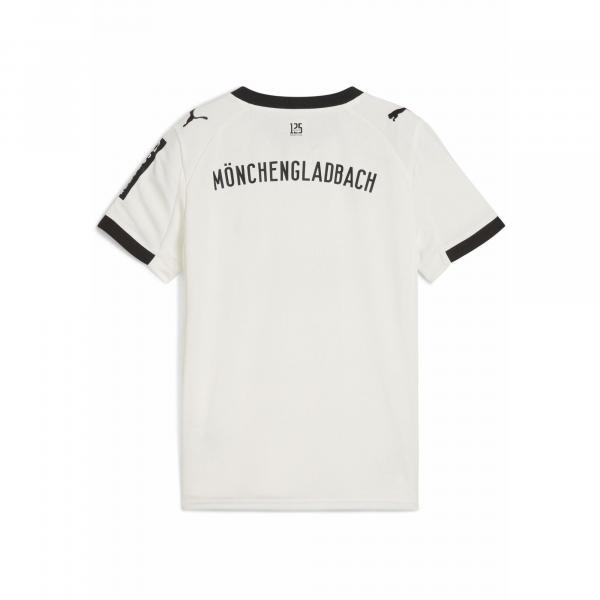 Młodzieżowa koszulka domowa Borussia Mönchengladbach 25/26 PUMA Warm White Black