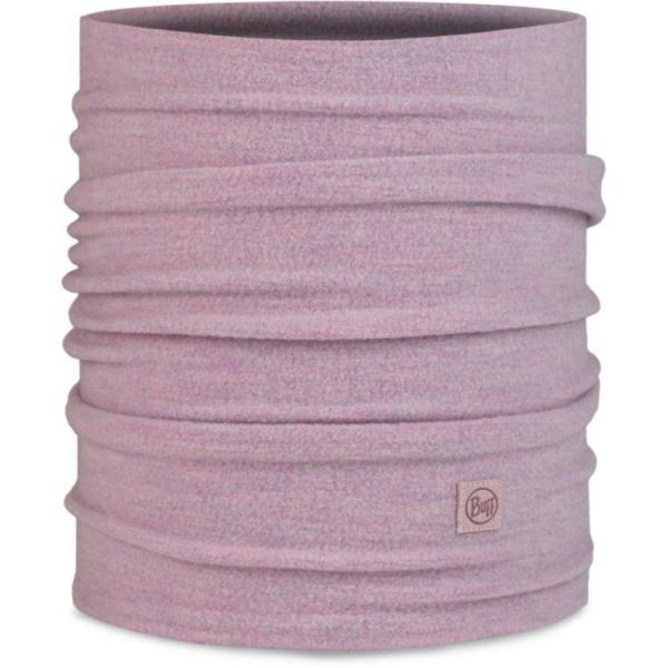 Komin sportowy unisex Buff® Merino Fleece Lilac Sand z wełny merynosów