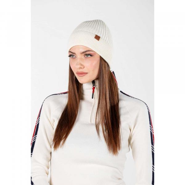 Czapka zimowa turystyczna dla dorosłych Woolona Fisherman 100% Merino