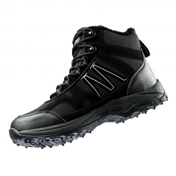 Buty Trekker z Ćwiekami - Czarne - EU45 - UK 10