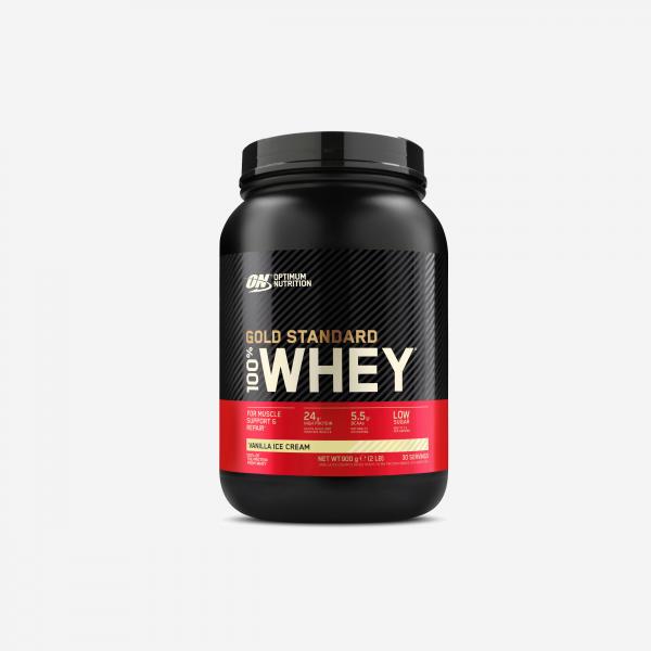 Odżywka białkowa Optimum Nutrition Whey Gold Standard lody waniliowe 908 g