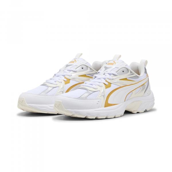 Sneakersy Milenio Tech PUMA White Archive Gold Warm Yellow