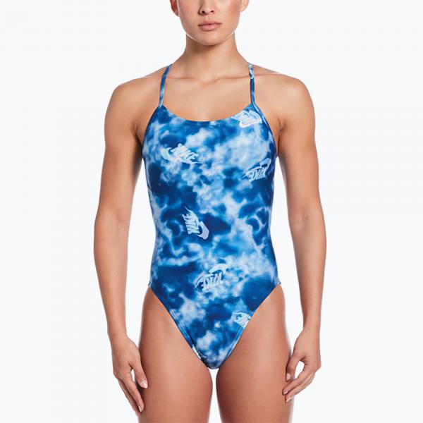 Strój pływacki jednoczęściowy damski Nike Hydrastrong Cutout