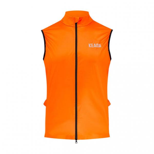 Męski Gilet Kolarski – Pomarańczowy