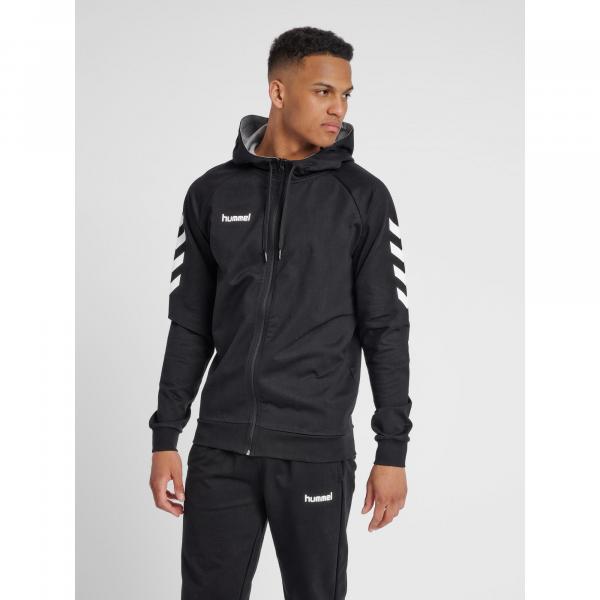 Bluza z kapturem sportowa męska Hummel Go Cotton Zip Hoodie
