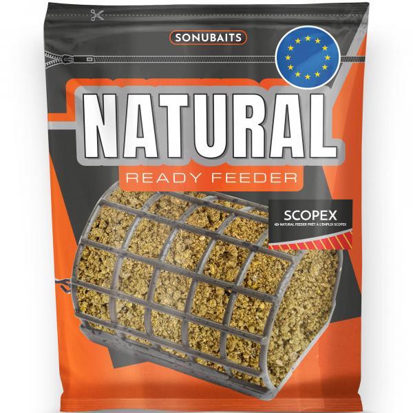 Zanęta Sonubaits Natural Ready Feeder Scopex 750G