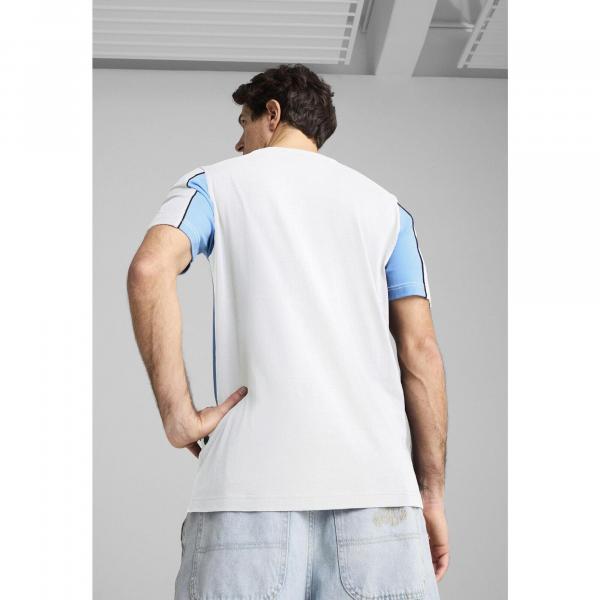 Męska koszulka Manchester City ftblARCHIVE PUMA White Team Light Blue