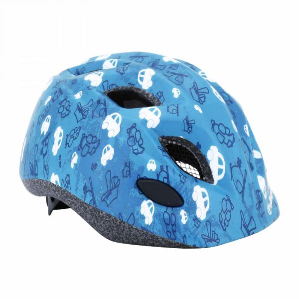 Kask rowerowy dla dzieci Cars LED