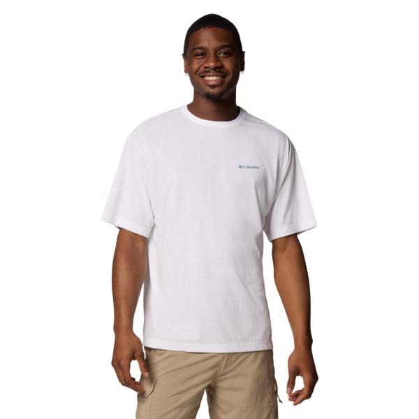 T-shirt sportowy z krótkim rękawem męski Cedar Trail Back Graphic Tee