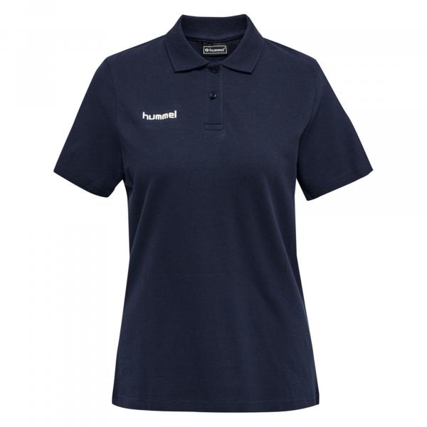 Koszulka tenisowa polo damska Hummel Go Cotton Polo Woman