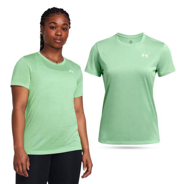 Koszulka fitness damska UNDER ARMOUR 1384230 z krótkim rękawem