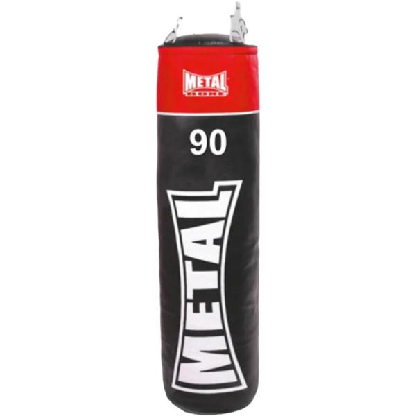 Dorosły worek treningowy trwały Metal Boxe Club Line, czarny