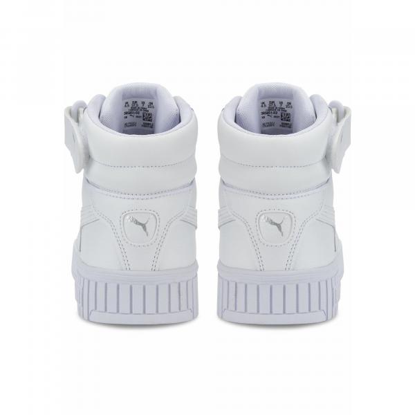 Damskie sneakersy Carina 2.0 Mid PUMA White Silver Gray