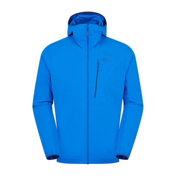 Kurtka softshellowa rozpinan Rab Borealis Alpine Hoody z kapturem