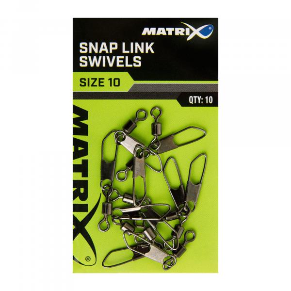Agrafka Z Krętlikiem Matrix Link Swivels R. 12