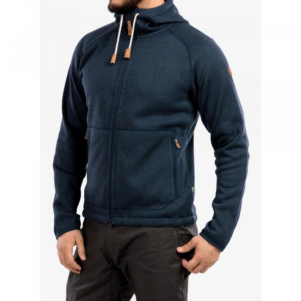 Bluza z kapturem męska Fjallraven Ovik Fleece Hoodie