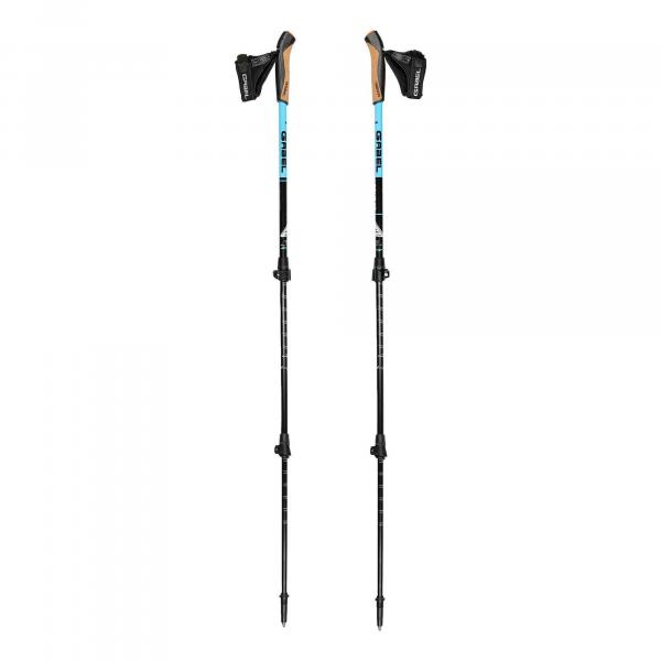 Kije do nordic walking Gabel Tour XT F.L - black/blue