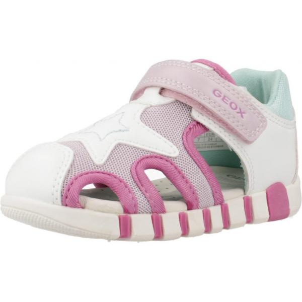 Sandały Geox Model B Sandal Iupidoo Gir Kolor Biały