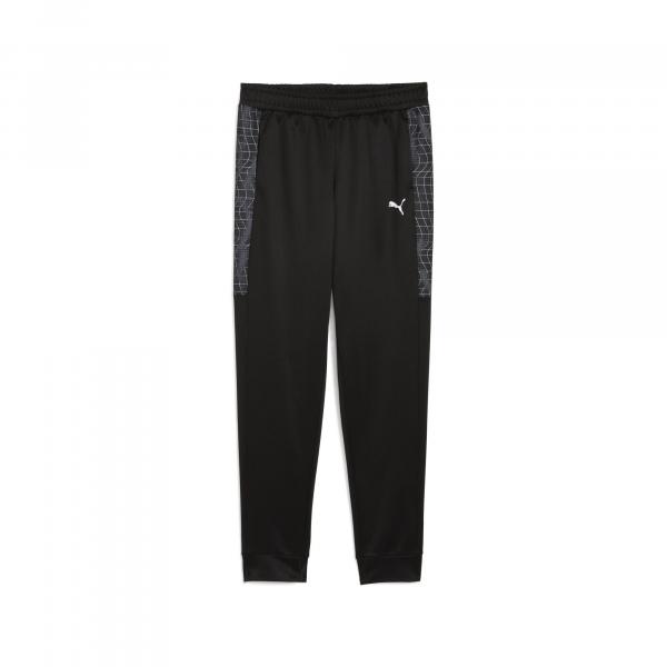 Młodzieżowe spodnie Essentials TRAIN ALL DAY z mieszanki poliestru. PUMA Black
