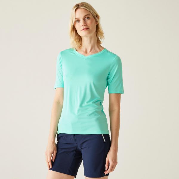 Koszulka turystyczna damska Fingal V-Neck