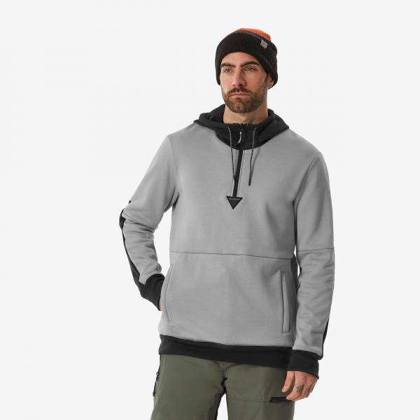 Bluza snowboardowa z kapturem męska Dreamscape 100 1/2 zip