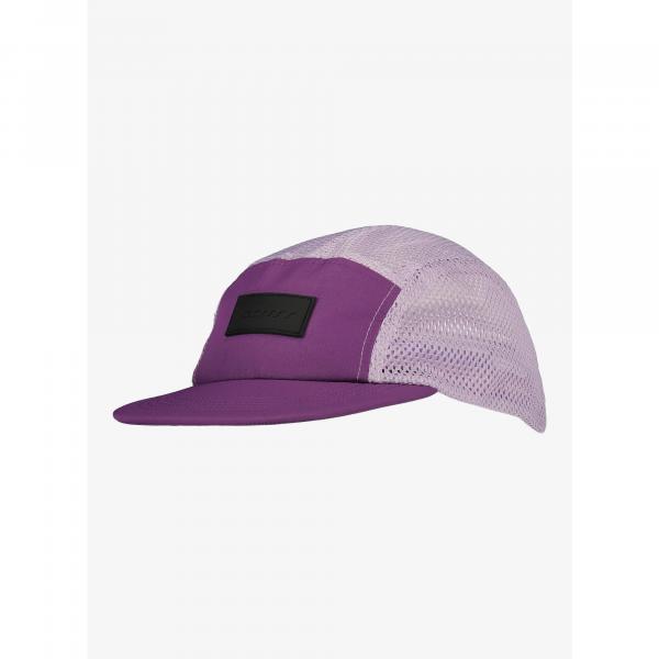 Czapka do biegania SCOTT 5-Panel Cap Endurance - vivid purple/misty purple