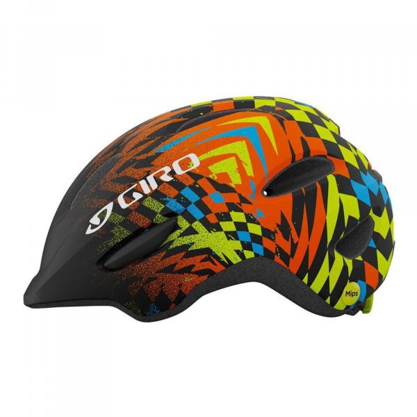 Kask Dziecięcy Giro Scamp Matte Black Check Fade - XS (45-49 cm)