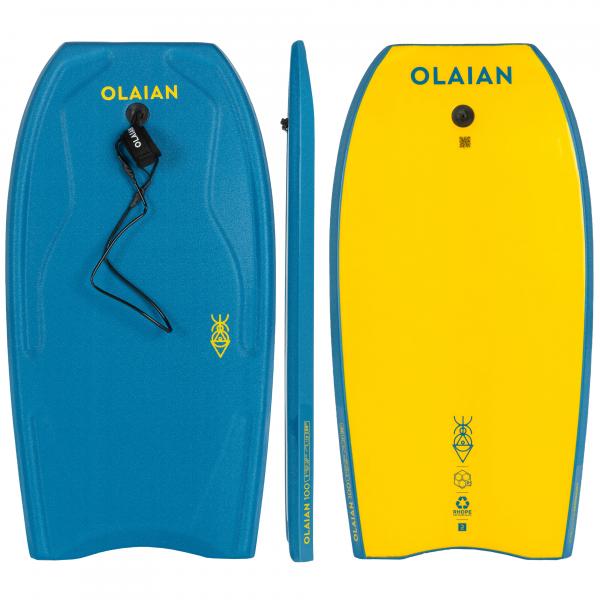 Deska bodyboard Olaian 100 z leashem na nadgarstek