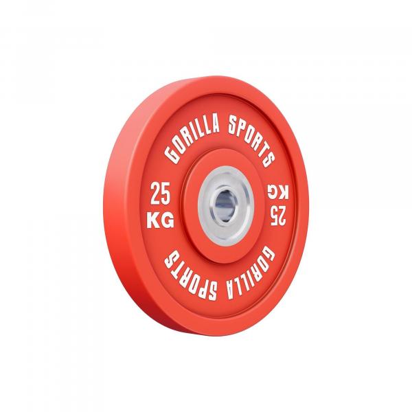 Profesjonalne obciążenie treningowe typu Bumper Gorilla Sports 25kg