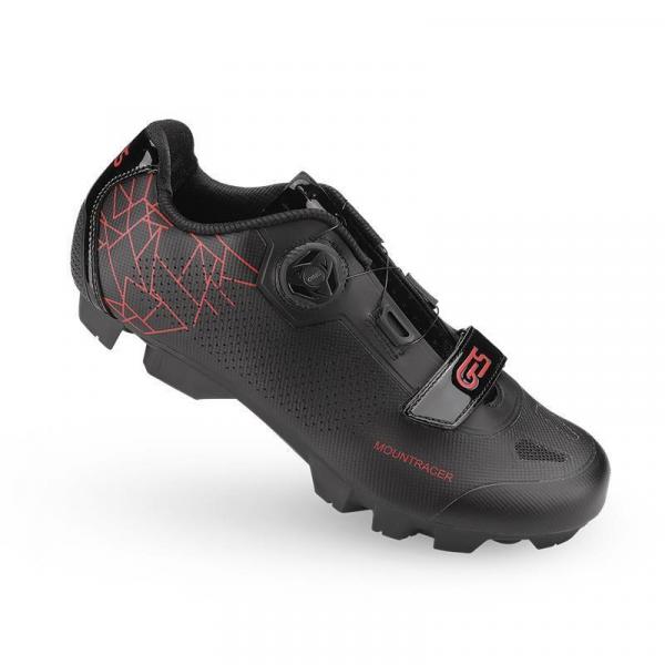 Para butów z zapięciami typu boa-velcro kompatybilna ze spd Ges Mountracer2