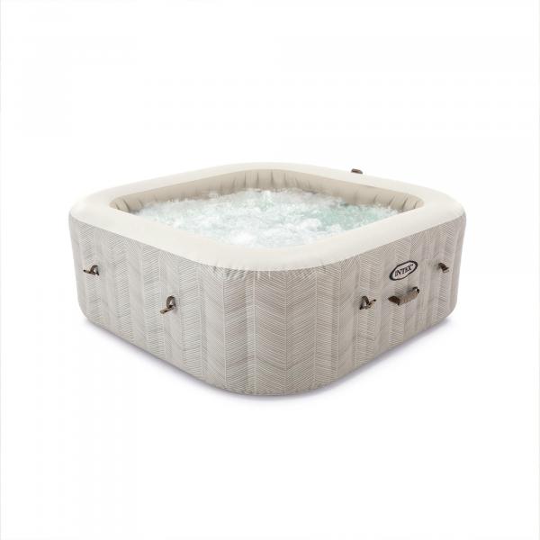 Dmuchane SPA ogrodowe 6 osobowe z hydromasażem aplikacja Intex