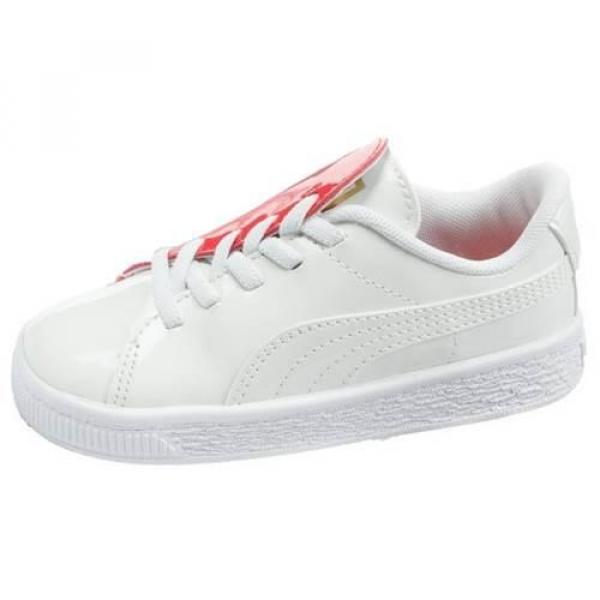 Buty do chodzenia niemowlęce Puma Basket Crush Patent